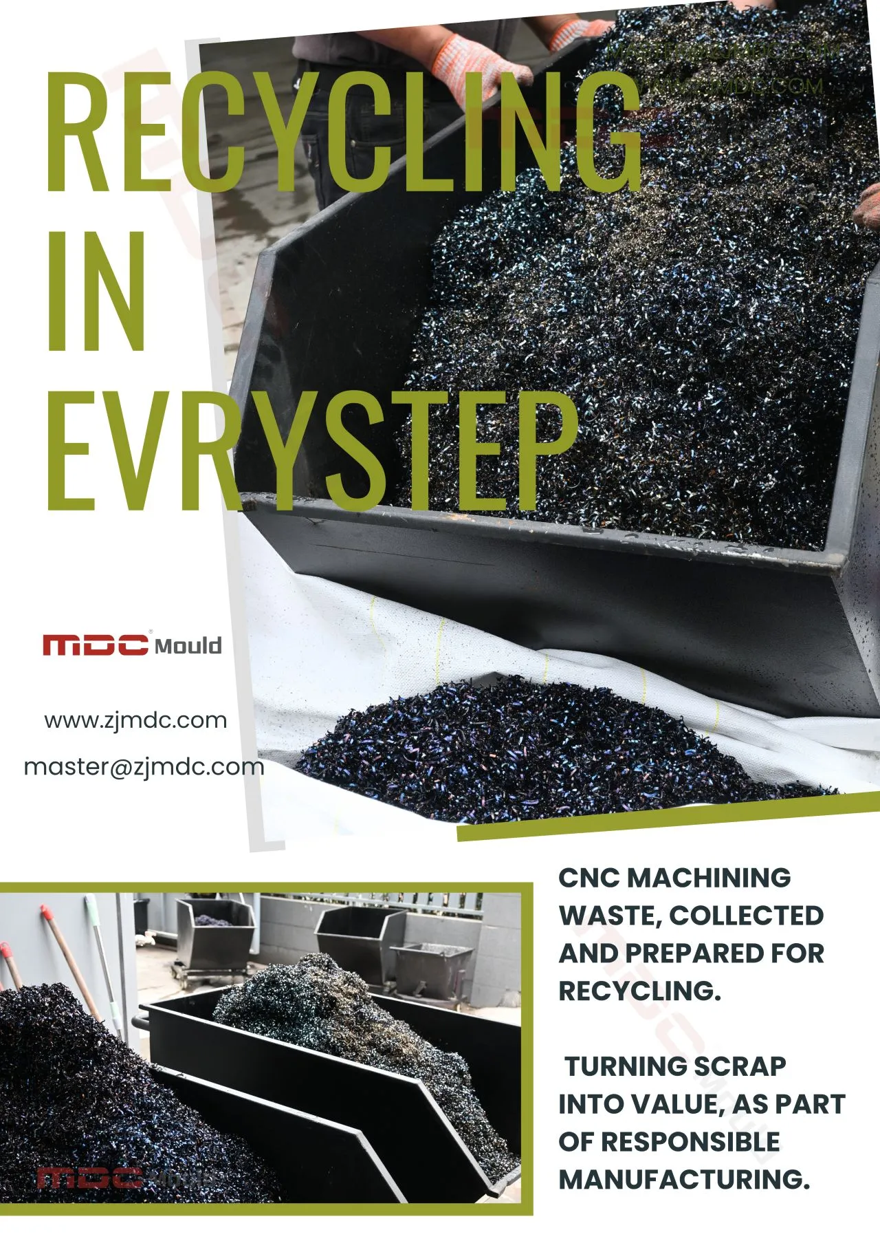 可持續(xù)復(fù)合材料工裝：SMC模具中的ESG驅(qū)動CNC廢料回收